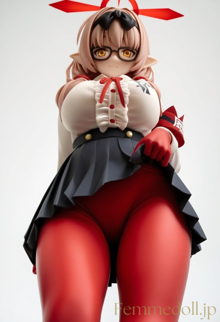 【エロ画像】ブルーアーカイブ チナツのフィギュア風AIイラスト 6枚目