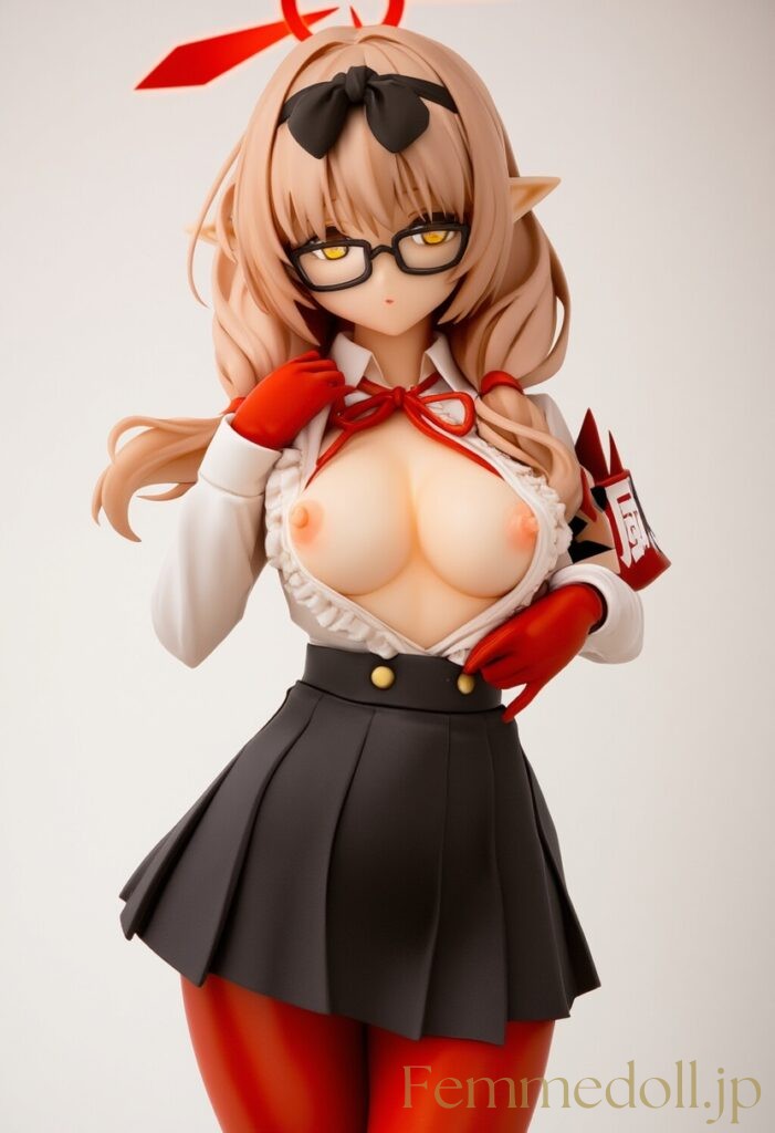 【エロ画像】ブルーアーカイブ チナツのフィギュア風AIイラスト 28枚目