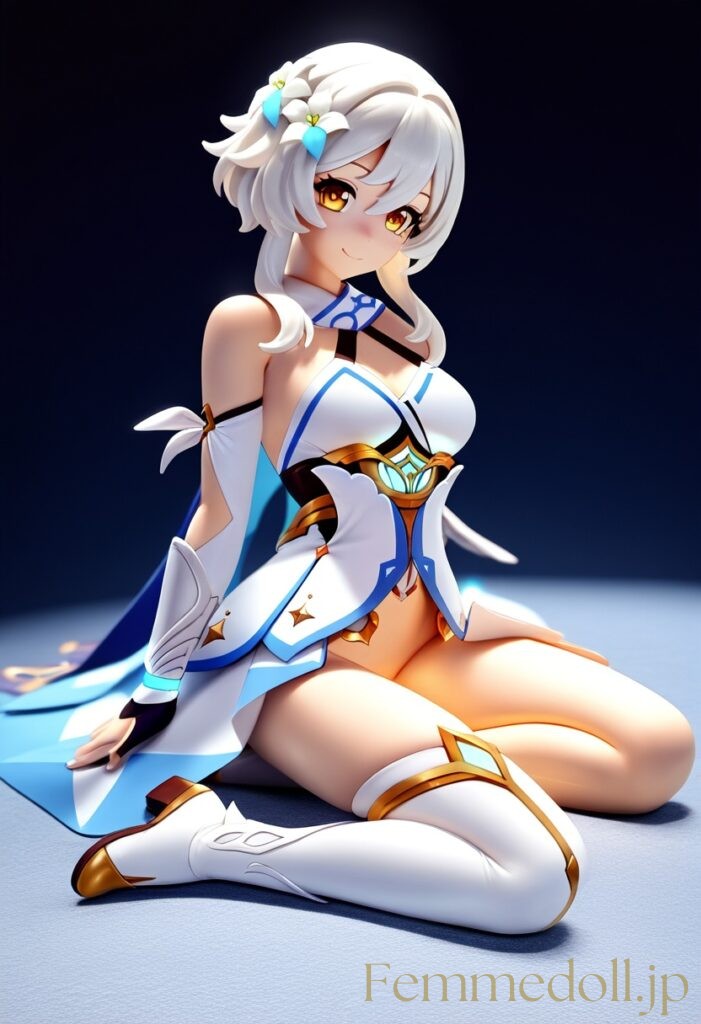 【エロ画像】原神 蛍のフィギュア風AIイラスト 17枚目