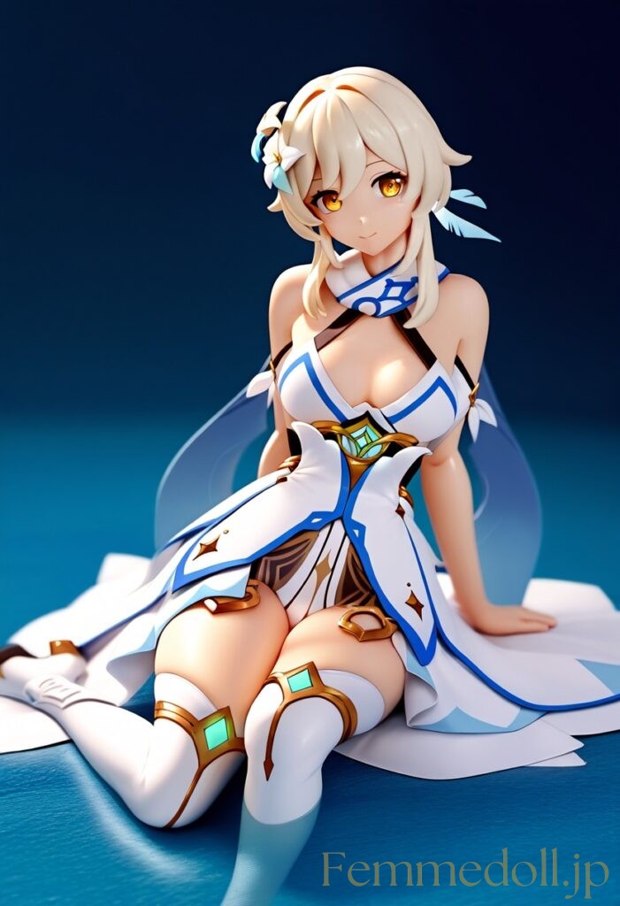 【エロ画像】原神 蛍のフィギュア風AIイラスト 22枚目