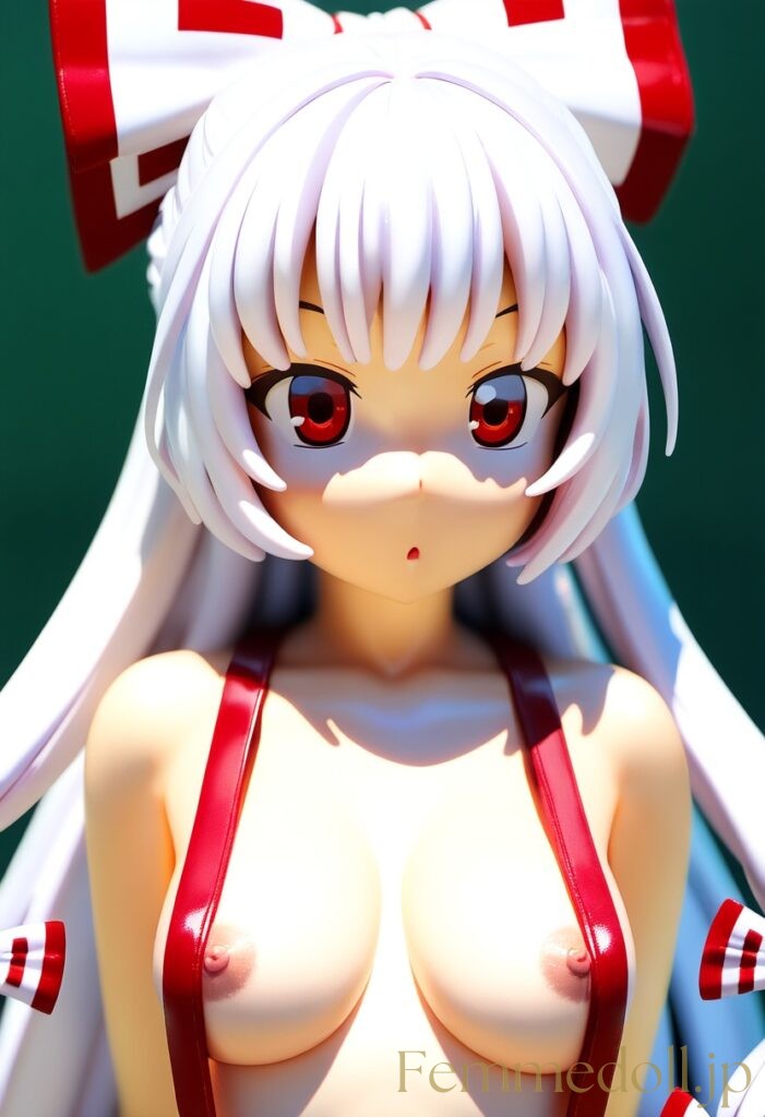 東方Project 妹紅のフィギュア風エロ画像 12枚目