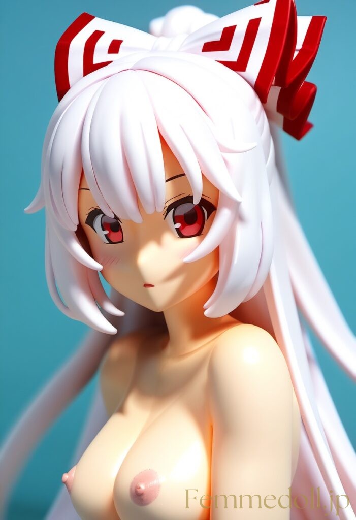 東方Project 妹紅のフィギュア風エロ画像 5枚目