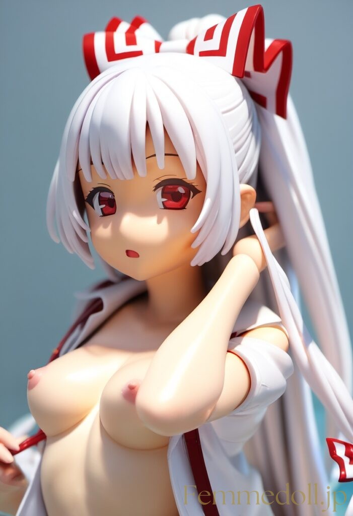 東方Project 妹紅のフィギュア風エロ画像 25枚目