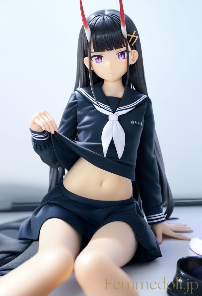 アズールレーン　能代のフィギュア風エロ画像 17枚目