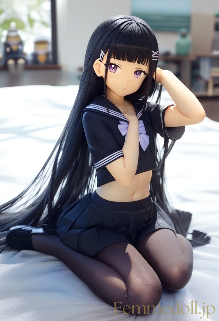 アズールレーン　能代のフィギュア風エロ画像 8枚目