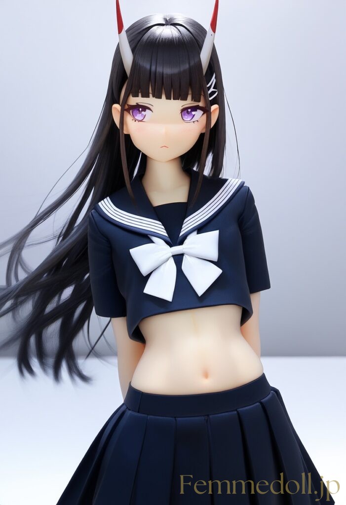 アズールレーン　能代のフィギュア風エロ画像 7枚目