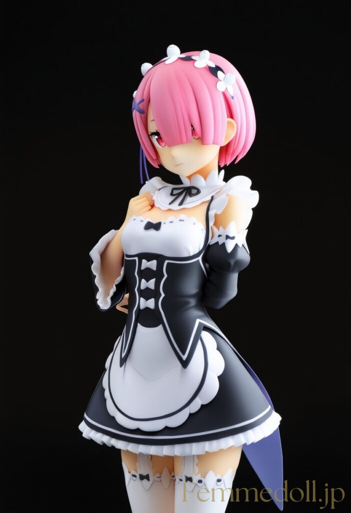 リゼロ　ラムのフィギュア風AIイラスト 22枚目