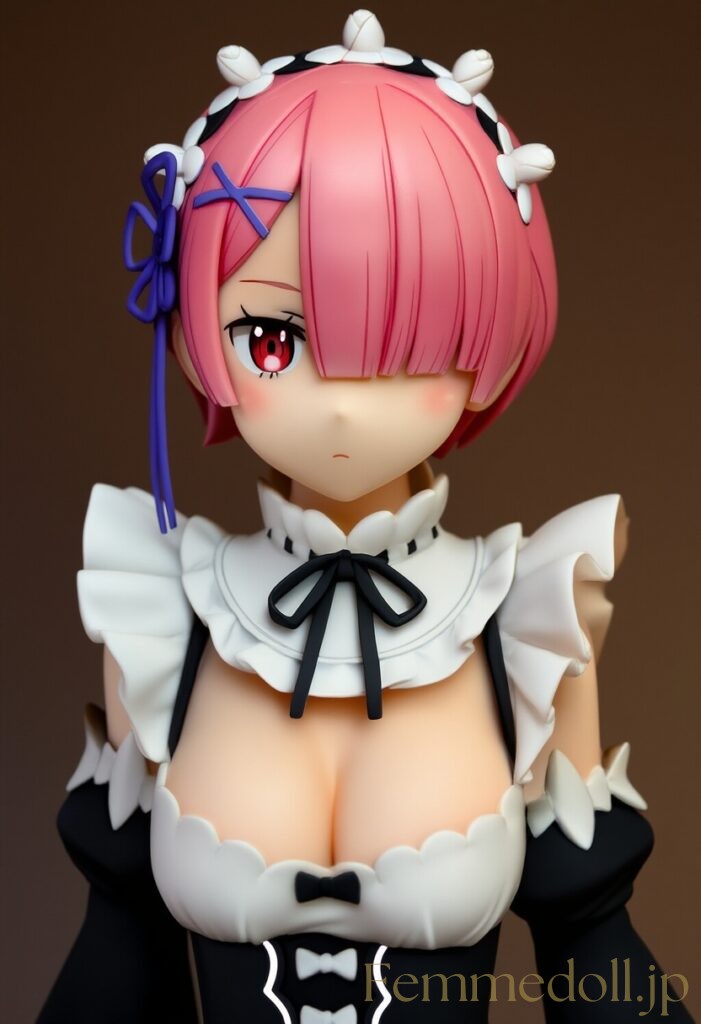 リゼロ　ラムのフィギュア風AIイラスト 18枚目