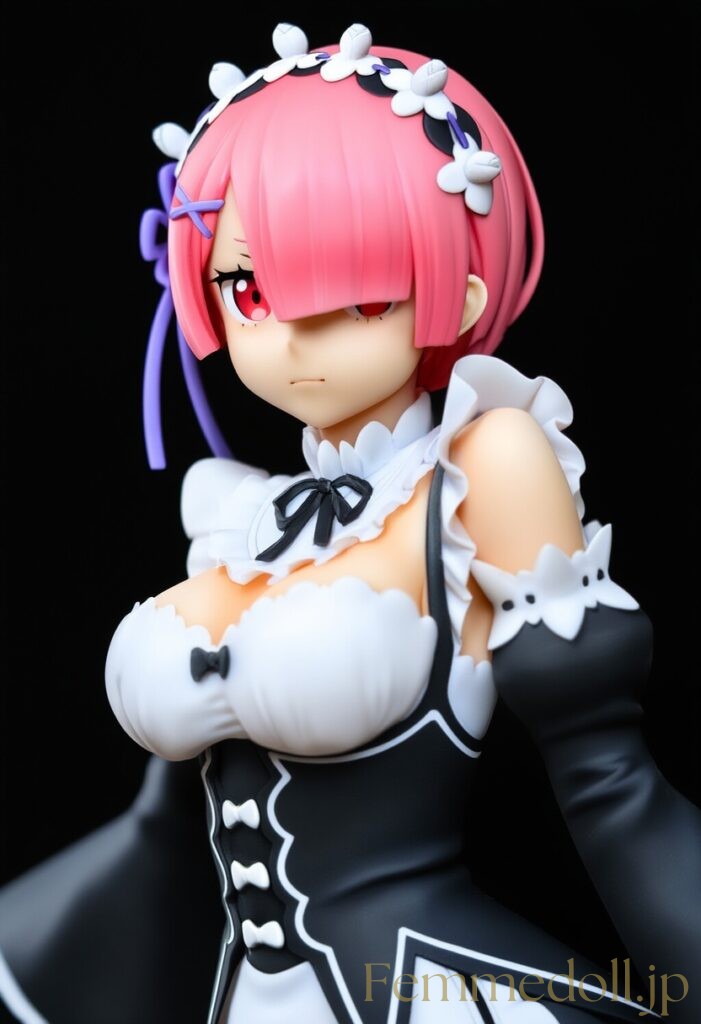 リゼロ　ラムのフィギュア風AIイラスト 24枚目