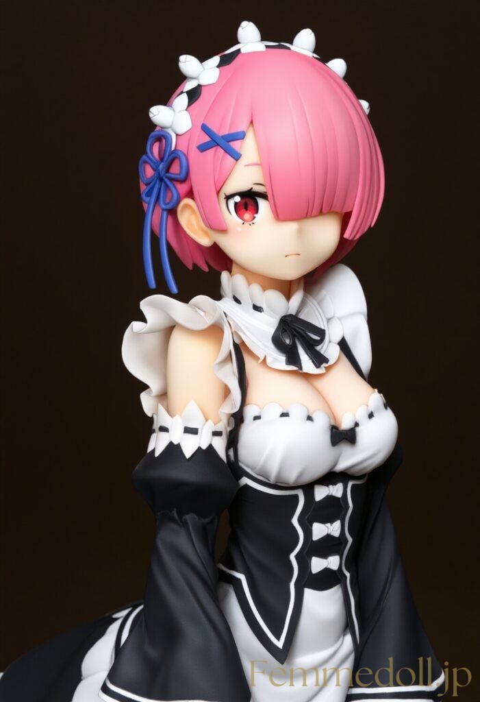 リゼロ　ラムのフィギュア風AIイラスト 20枚目