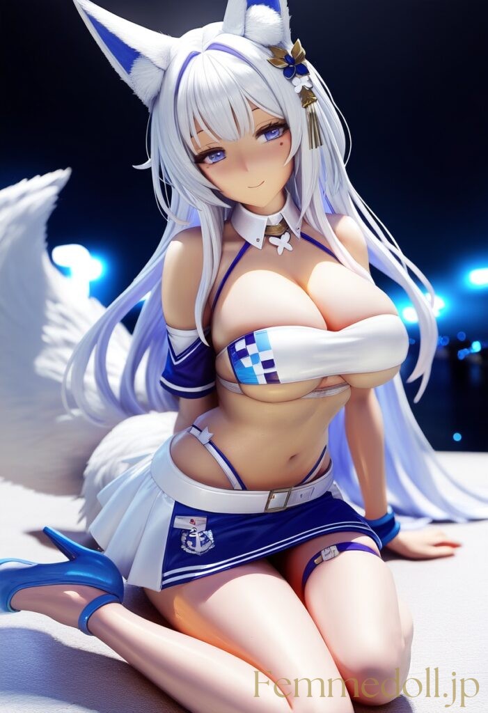 アズールレーン　信濃（RQ）のフィギュア風エロ画像 30枚目