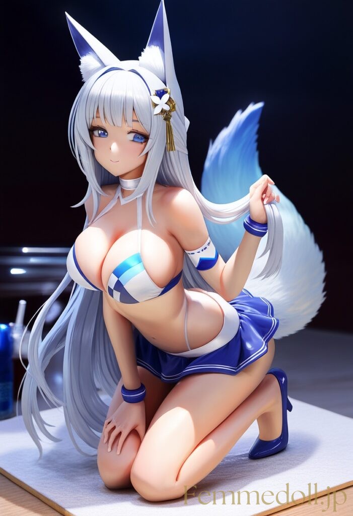 アズールレーン　信濃（RQ）のフィギュア風エロ画像 15枚目