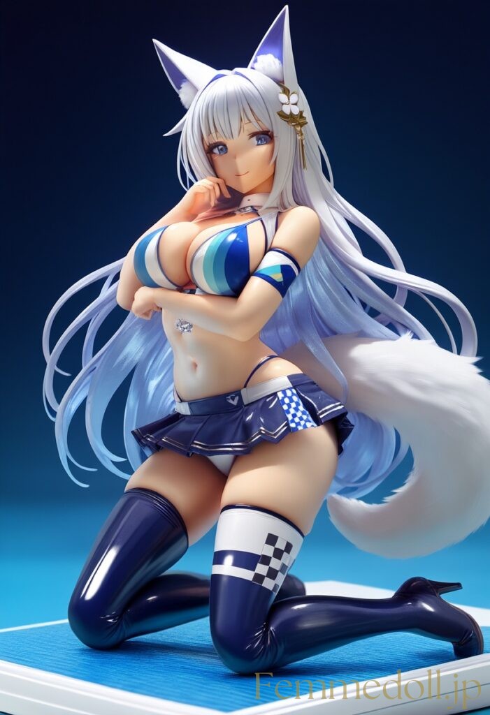アズールレーン　信濃（RQ）のフィギュア風エロ画像 17枚目