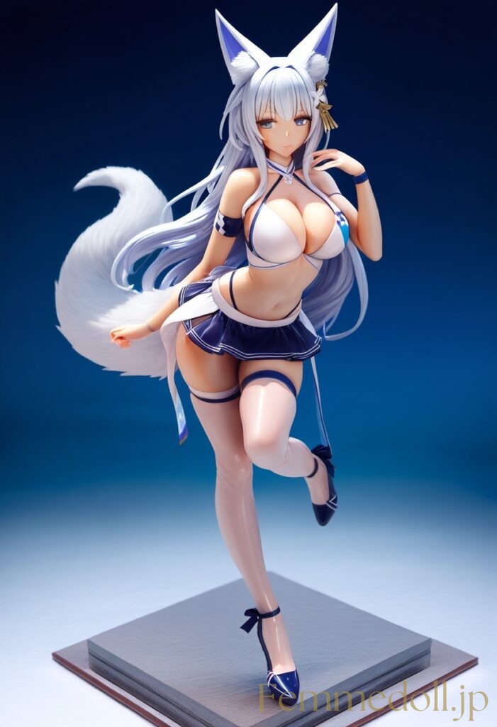 アズールレーン　信濃（RQ）のフィギュア風エロ画像 8枚目
