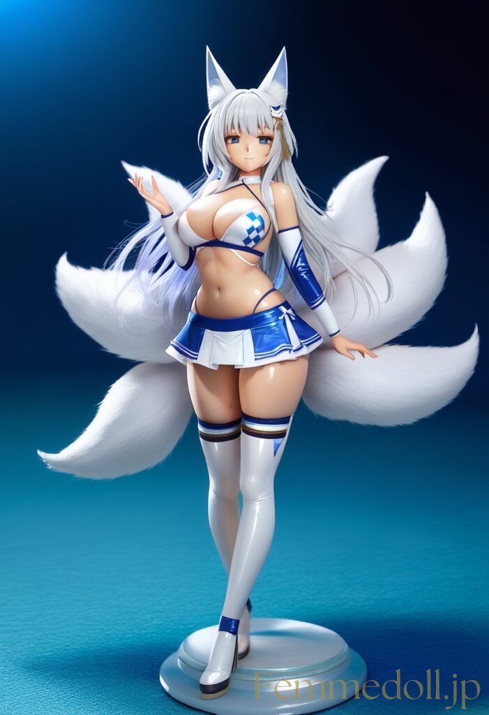 アズールレーン　信濃（RQ）のフィギュア風エロ画像 2枚目