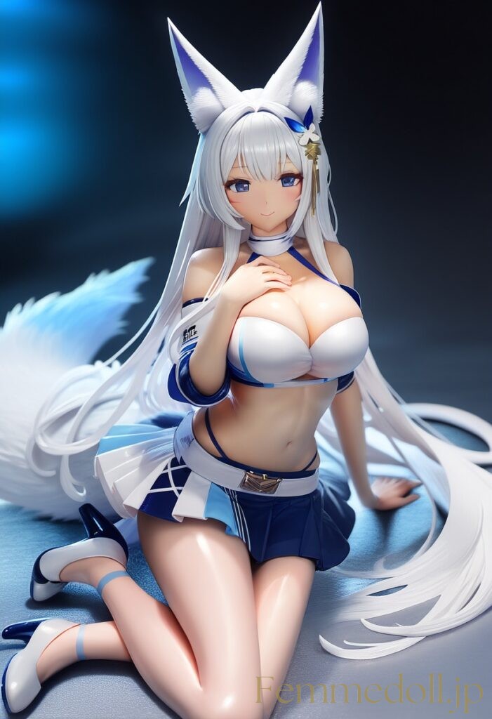 アズールレーン　信濃（RQ）のフィギュア風エロ画像 24枚目