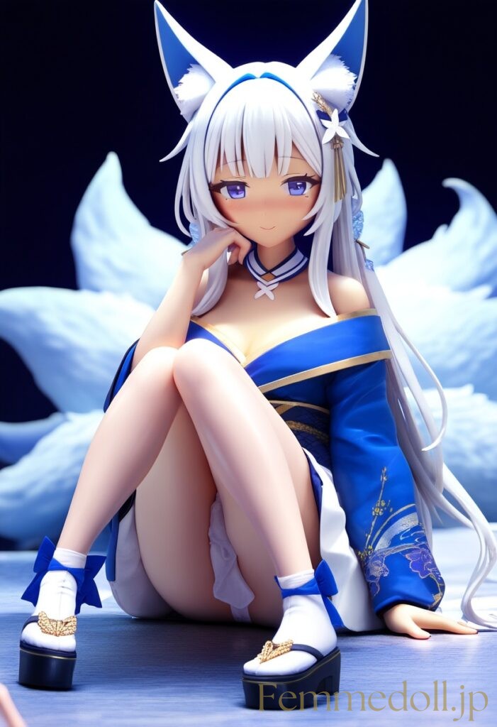 アズールレーン　信濃のフィギュア風エロ画像 7枚目