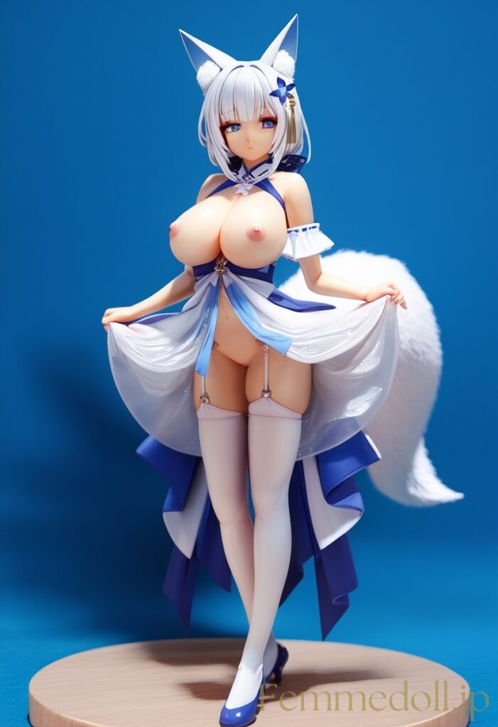 アズールレーン　信濃（ドレス）のフィギュア風エロ画像 5枚目