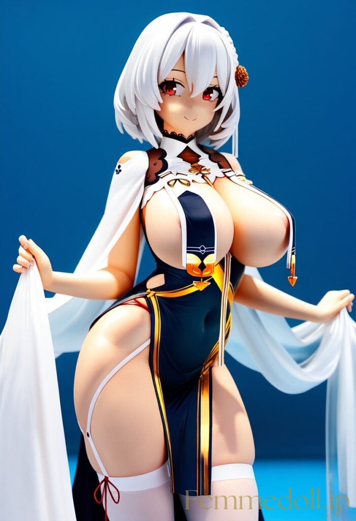 アズールレーン　シリアスのフィギュア風エロ画像 28枚目