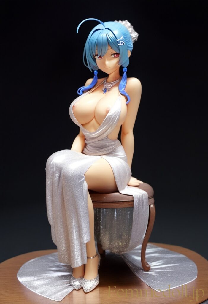 アズールレーン　セントルイスのフィギュア風エロ画像 11枚目