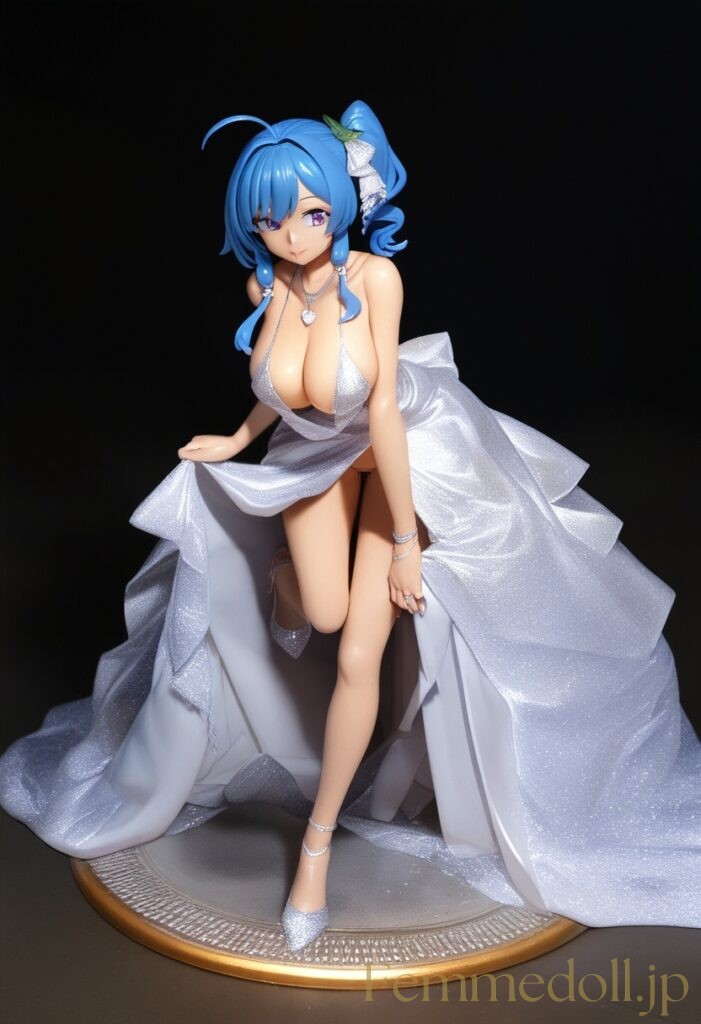 アズールレーン　セントルイスのフィギュア風エロ画像 15枚目