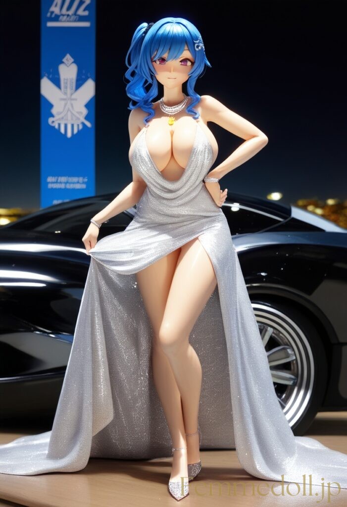 アズールレーン　セントルイスのフィギュア風エロ画像 18枚目