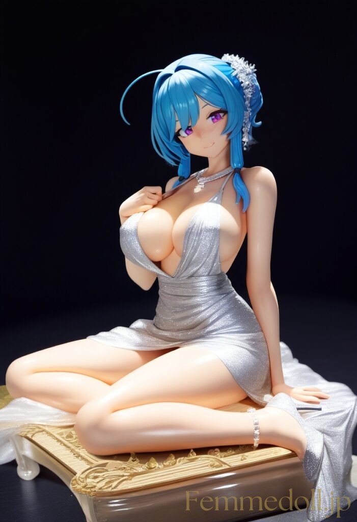 アズールレーン　セントルイスのフィギュア風エロ画像 8枚目