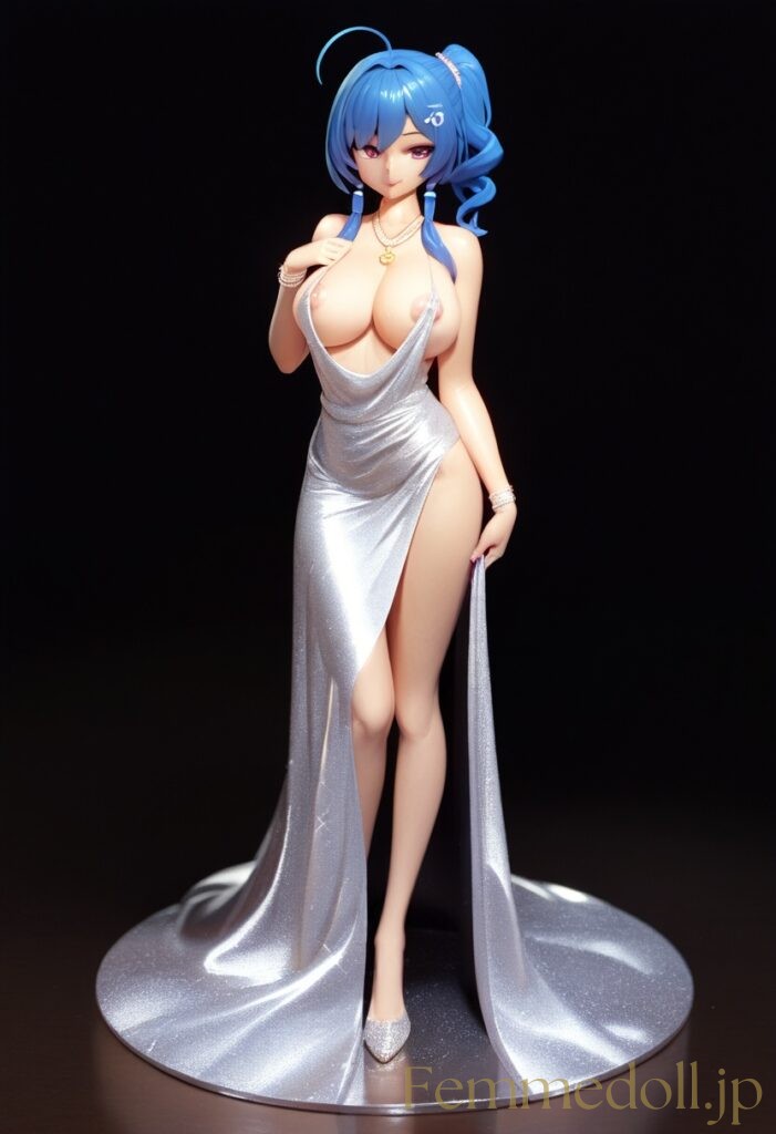 アズールレーン　セントルイスのフィギュア風エロ画像 4枚目