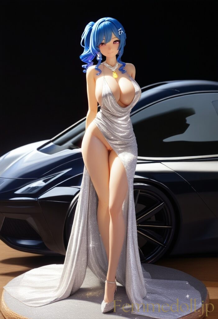 アズールレーン　セントルイスのフィギュア風エロ画像 3枚目