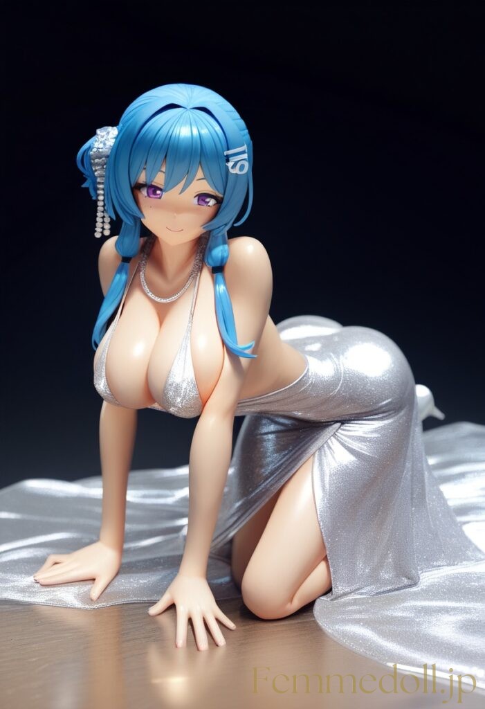 アズールレーン　セントルイスのフィギュア風エロ画像 22枚目