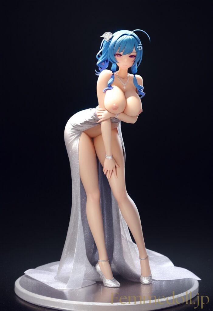 アズールレーン　セントルイスのフィギュア風エロ画像 21枚目