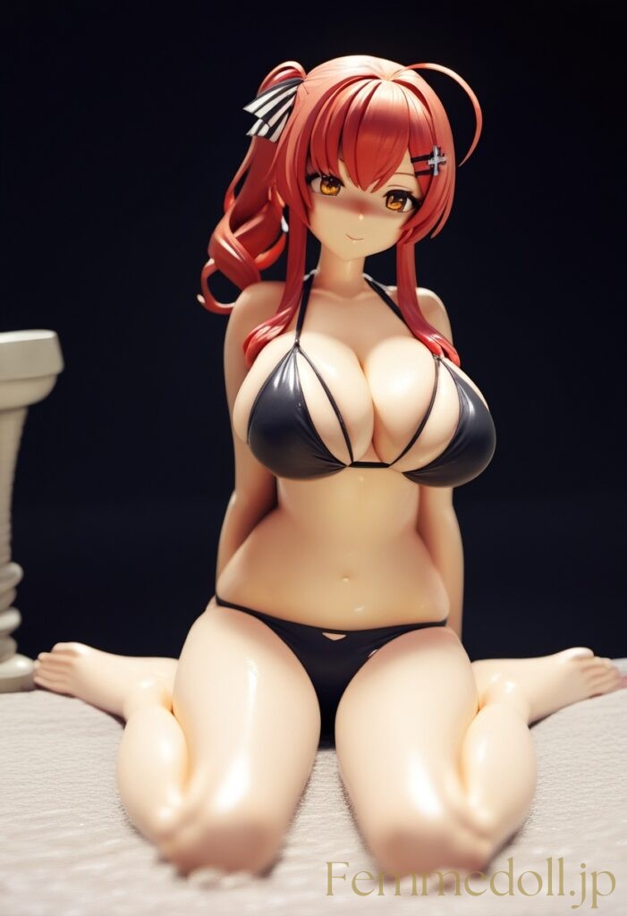 アズールレーン　ザラ（ビキニ）のフィギュア風エロ画像 11枚目