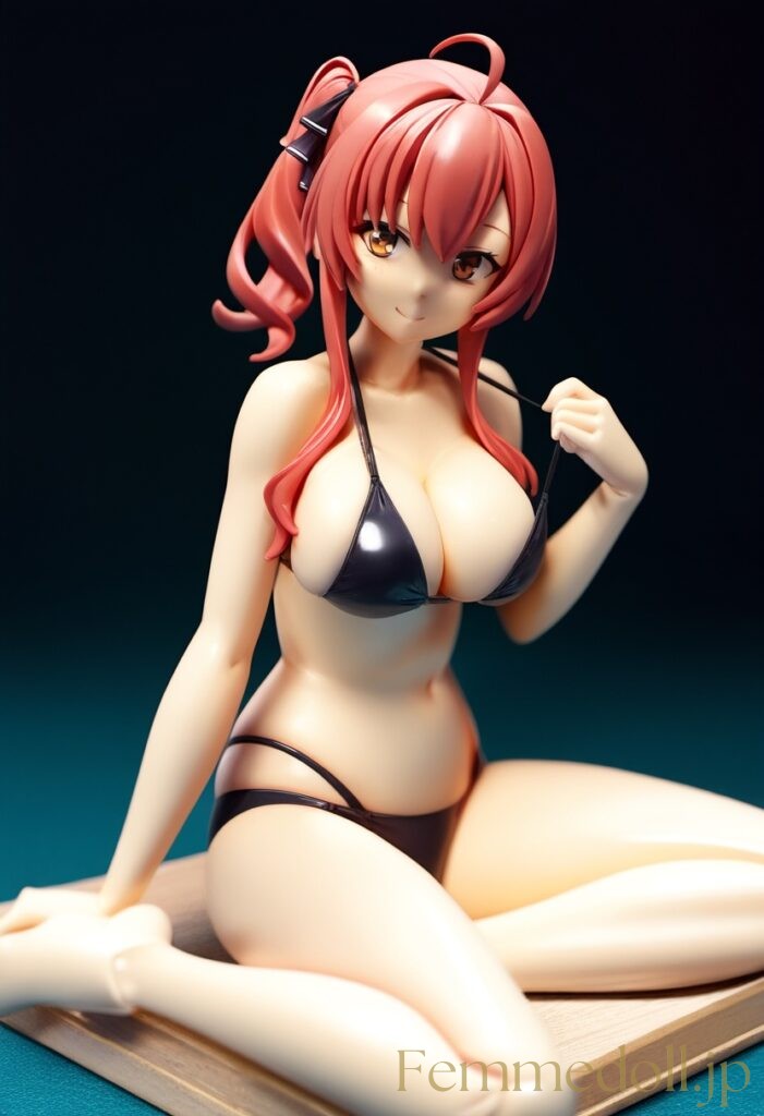 アズールレーン　ザラ（ビキニ）のフィギュア風エロ画像 27枚目