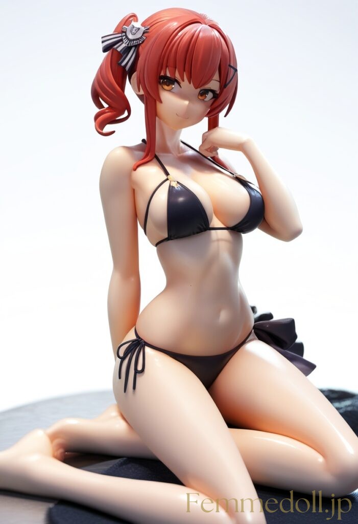 アズールレーン　ザラ（ビキニ）のフィギュア風エロ画像 3枚目