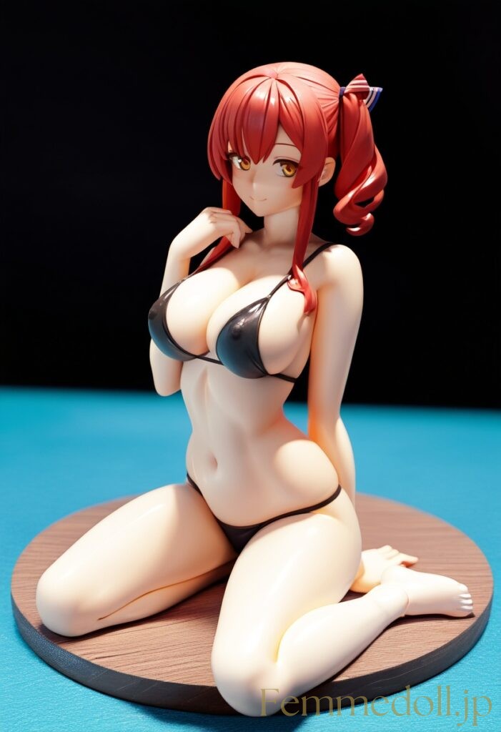 アズールレーン　ザラ（ビキニ）のフィギュア風エロ画像 29枚目