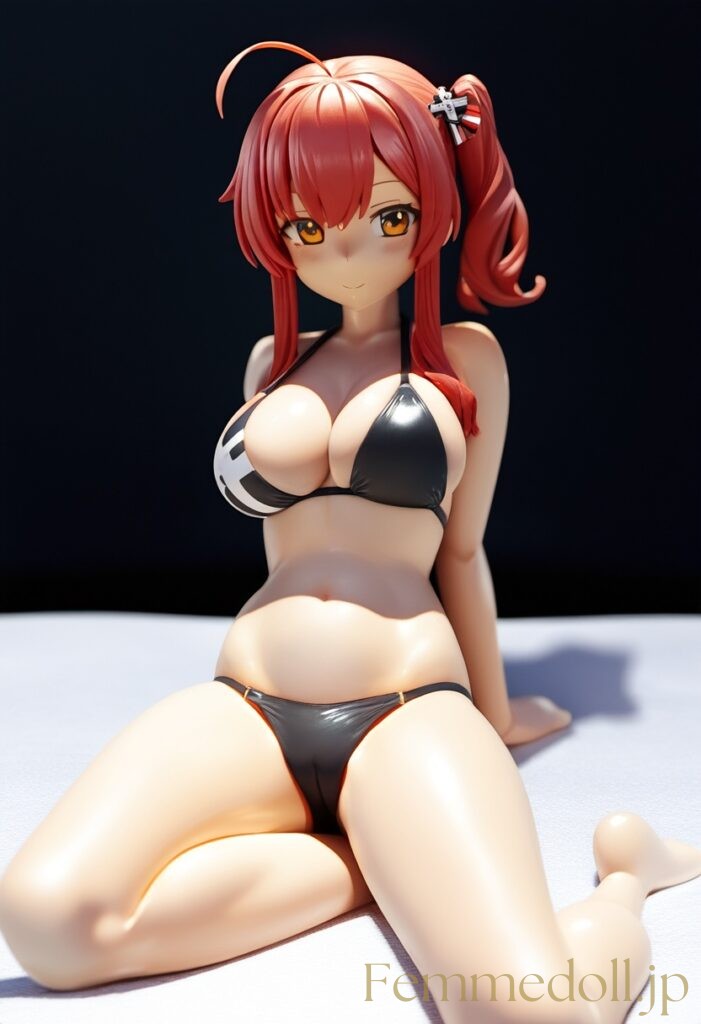 アズールレーン　ザラ（ビキニ）のフィギュア風エロ画像 28枚目
