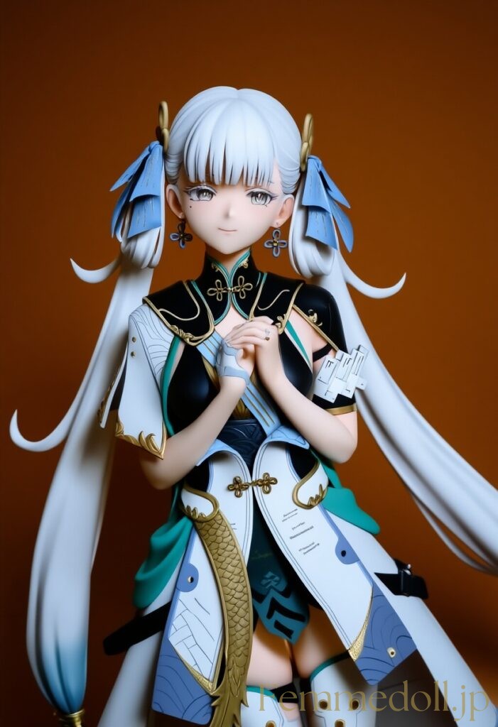 鳴潮　今汐のフィギュアAI萌え画像 6枚目