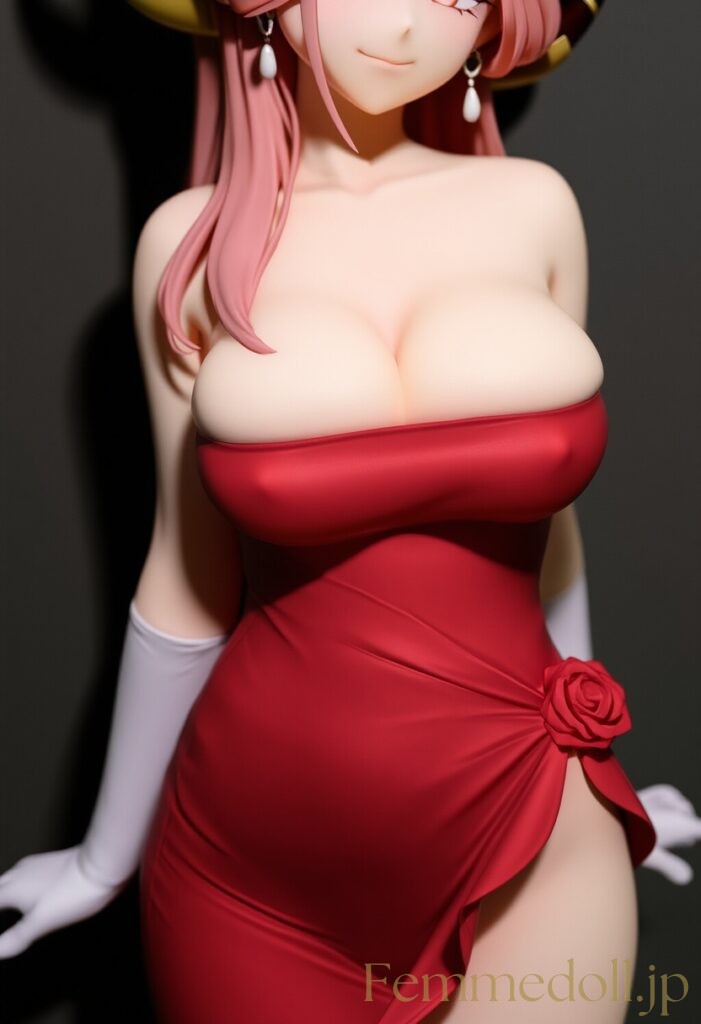 ブルーアーカイブ　アル(ドレス)のフィギュア風AIエロ画像 18枚目