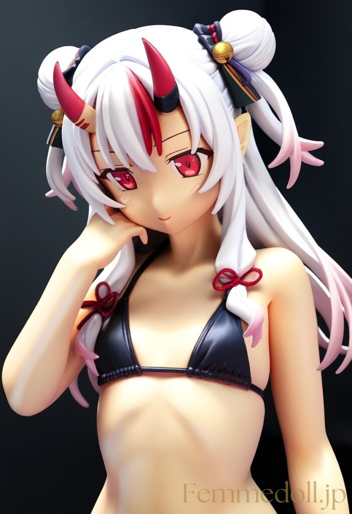 Vtuber　百鬼あやめのフィギュア風AIエロ画像2 30枚目