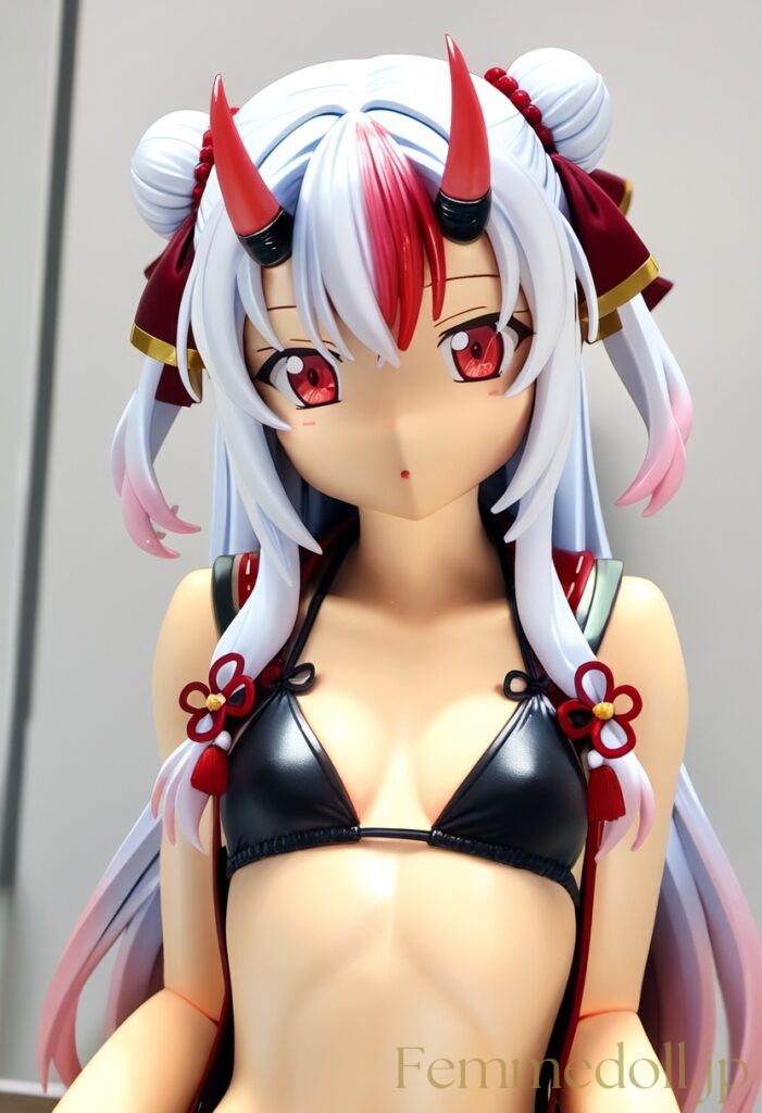 Vtuber　百鬼あやめのフィギュア風AIエロ画像2 12枚目