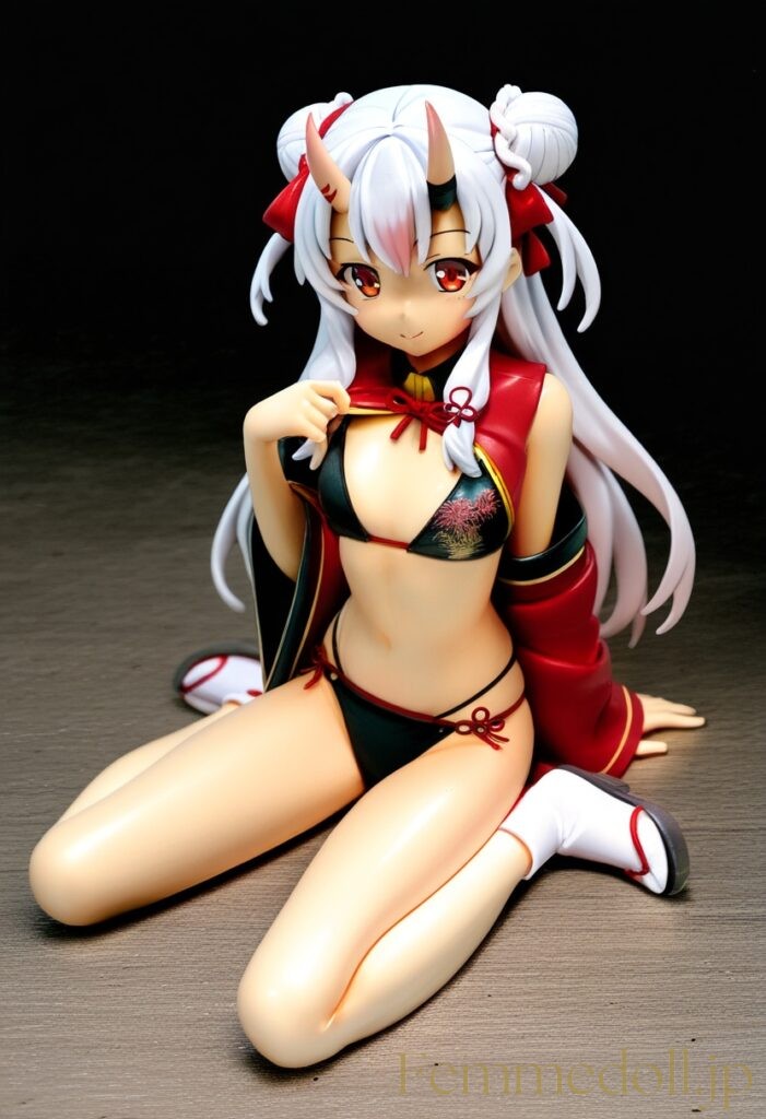 Vtuber　百鬼あやめのフィギュア風AIエロ画像2 17枚目