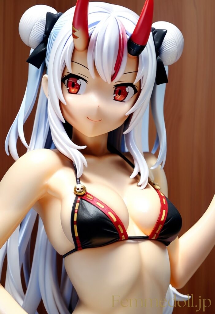 Vtuber　百鬼あやめのフィギュア風AIエロ画像2 6枚目