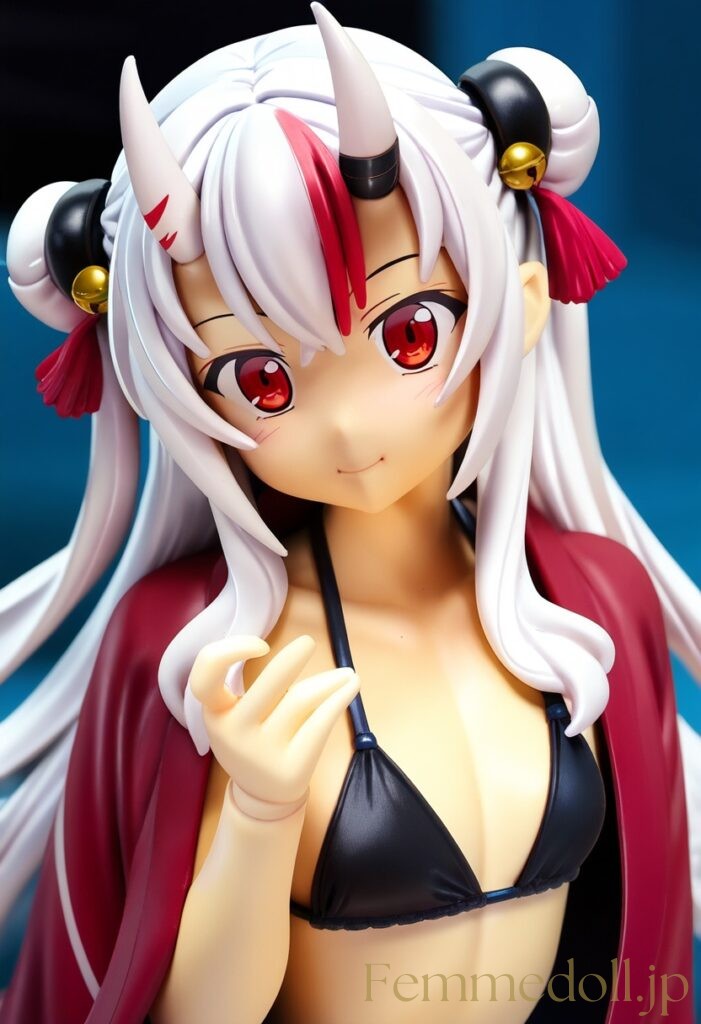 Vtuber　百鬼あやめのフィギュア風AIエロ画像2 3枚目