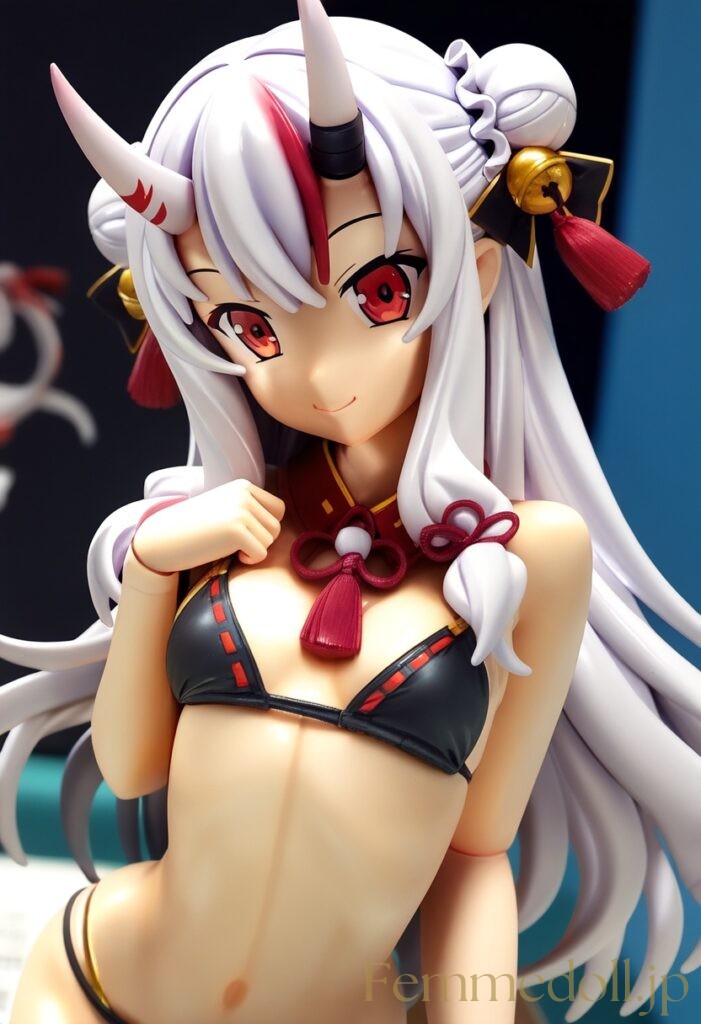 Vtuber　百鬼あやめのフィギュア風AIエロ画像2 4枚目