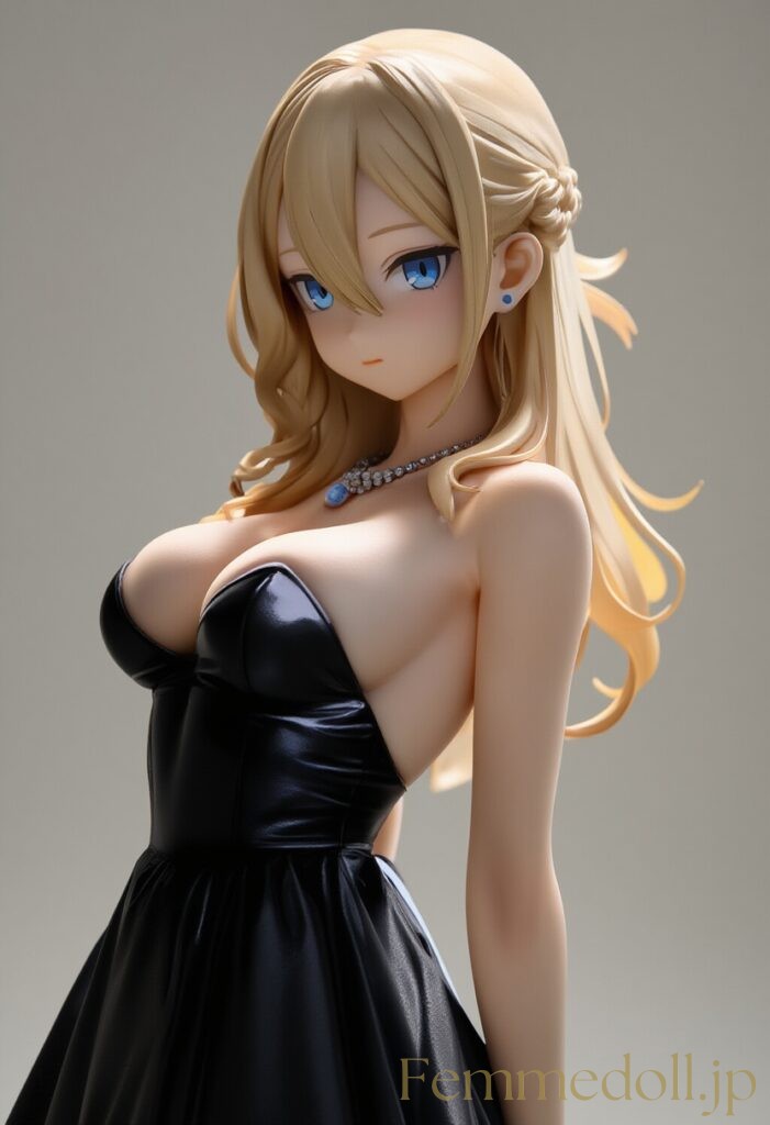 かぐや様は告らせたい 早坂愛のフィギュア風AIエロ画像 13枚目