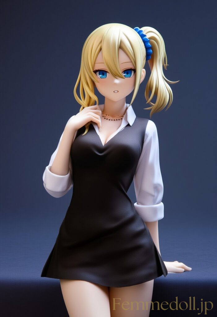 かぐや様は告らせたい 早坂愛のフィギュア風AIエロ画像 5枚目