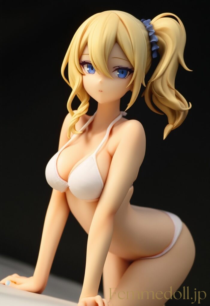 かぐや様は告らせたい 早坂愛のフィギュア風AIエロ画像 1枚目