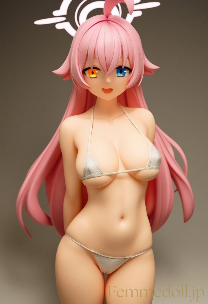 ブルーアーカイブ　ホシノの大人巨乳化フィギュア風AIエロ画像 18枚目