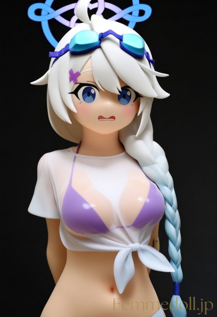 ブルーアーカイブ　キリノのフィギュア風AIエロ画像 14枚目