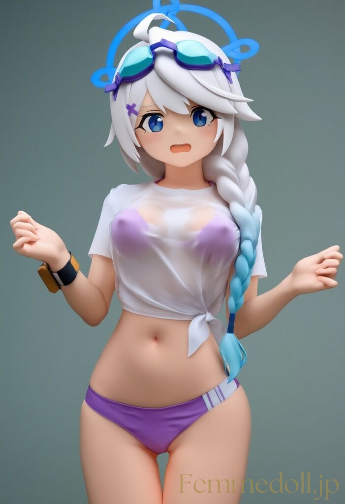 ブルーアーカイブ　キリノのフィギュア風AIエロ画像 18枚目